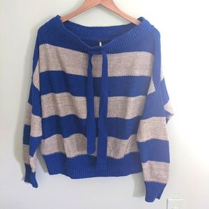 Free People linen sweater